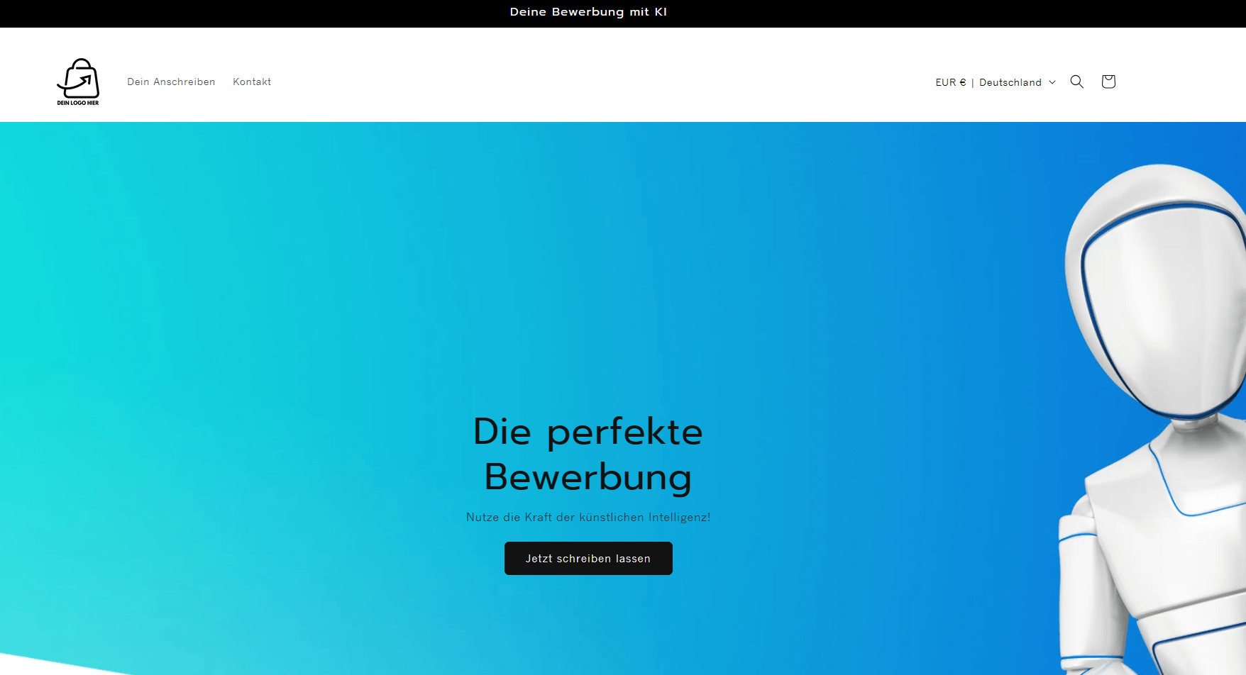 fertigen online shop übernehmen